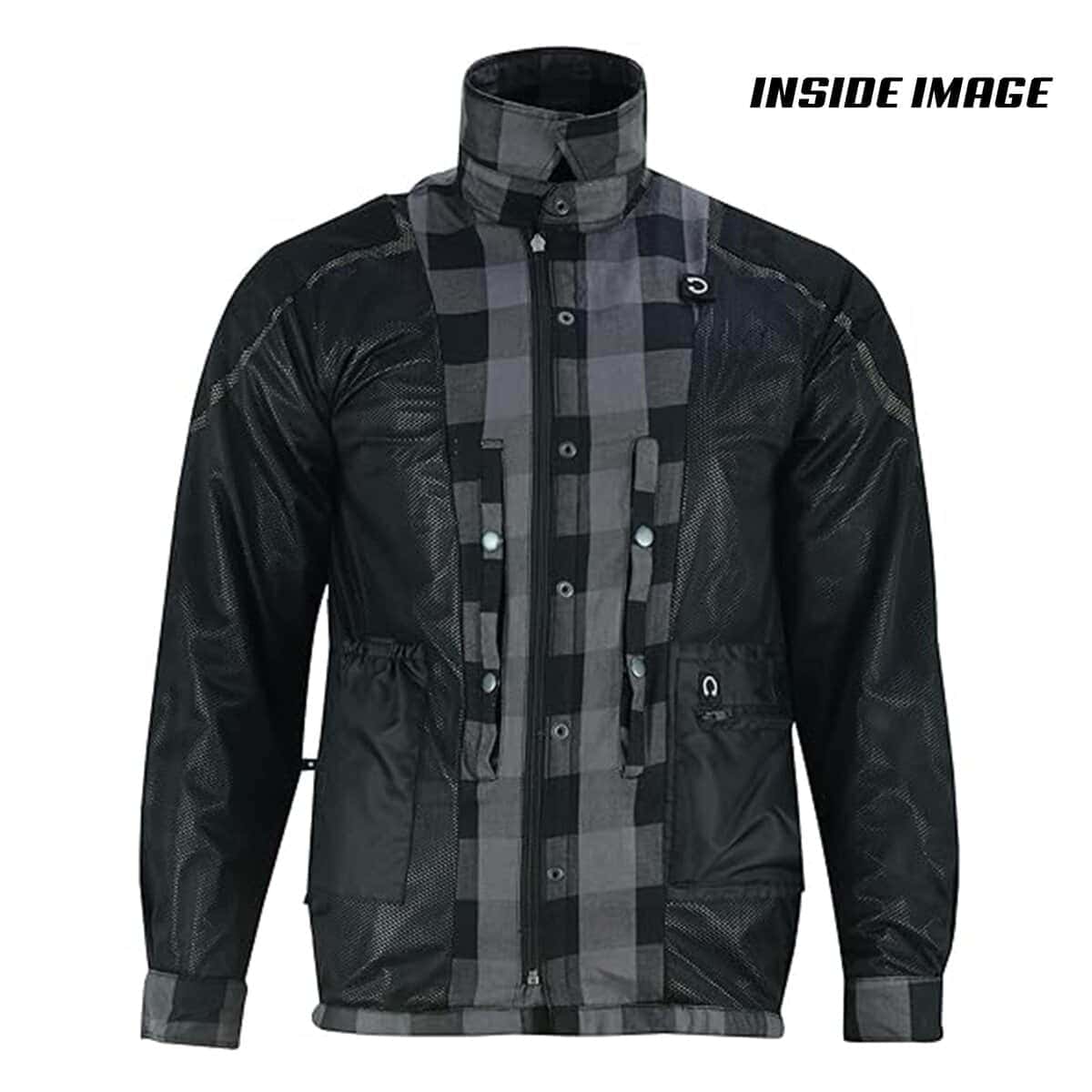 Camisa a cuadros para motociclistas para hombre de Daniel - Imagen 6