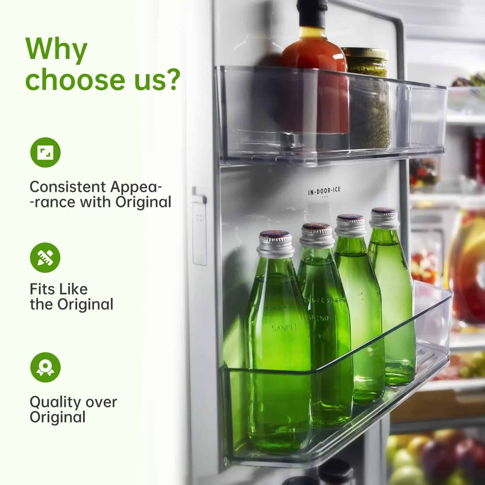 Bandeja de estante de puerta de actualización 2025 - Imagen 8