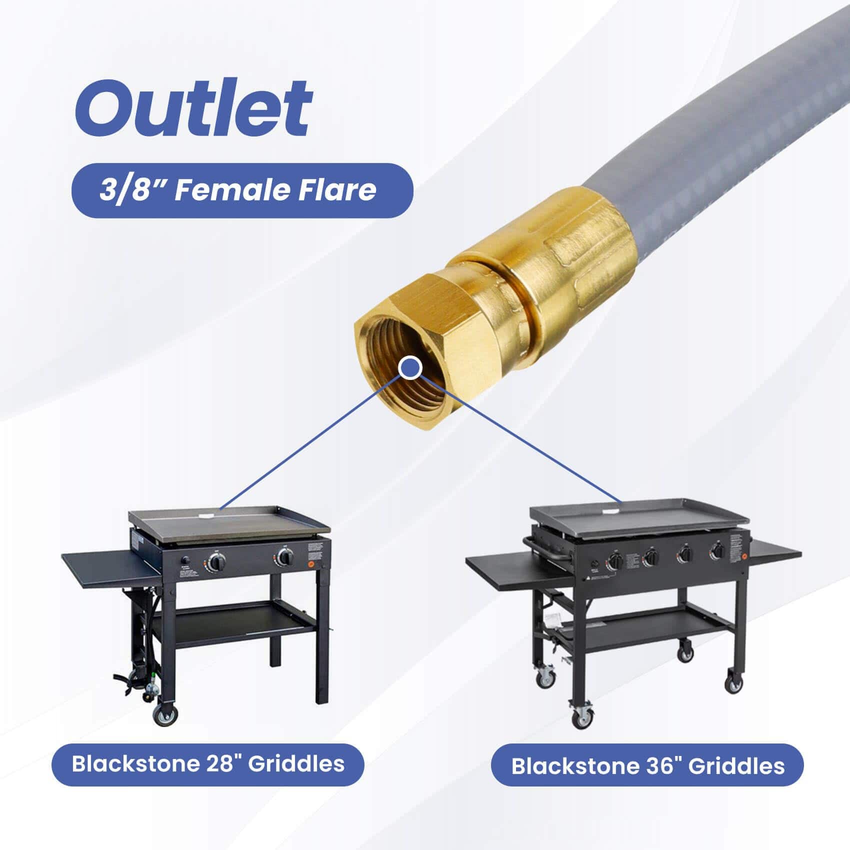 Kit de conversión de propano a gas natural Aekops 5249 para - Imagen 7