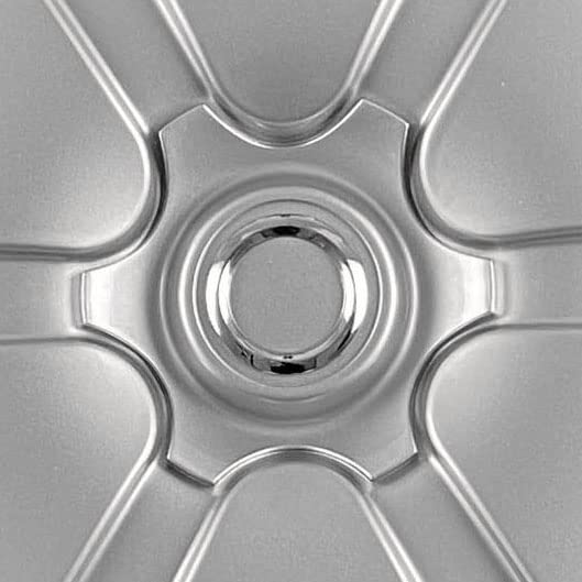 Juego de 4 tapacubos/ cubre ruedas plateados de 16 pulgadas - Imagen 5