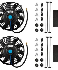 Ventilador de radiador de refrigeración Mupera -Negro