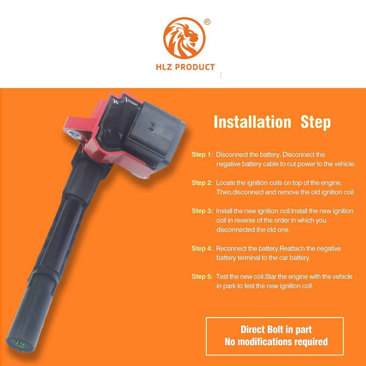Bobinas de encendido de alta energía HLZ PRODUCT UF734 - Imagen 9