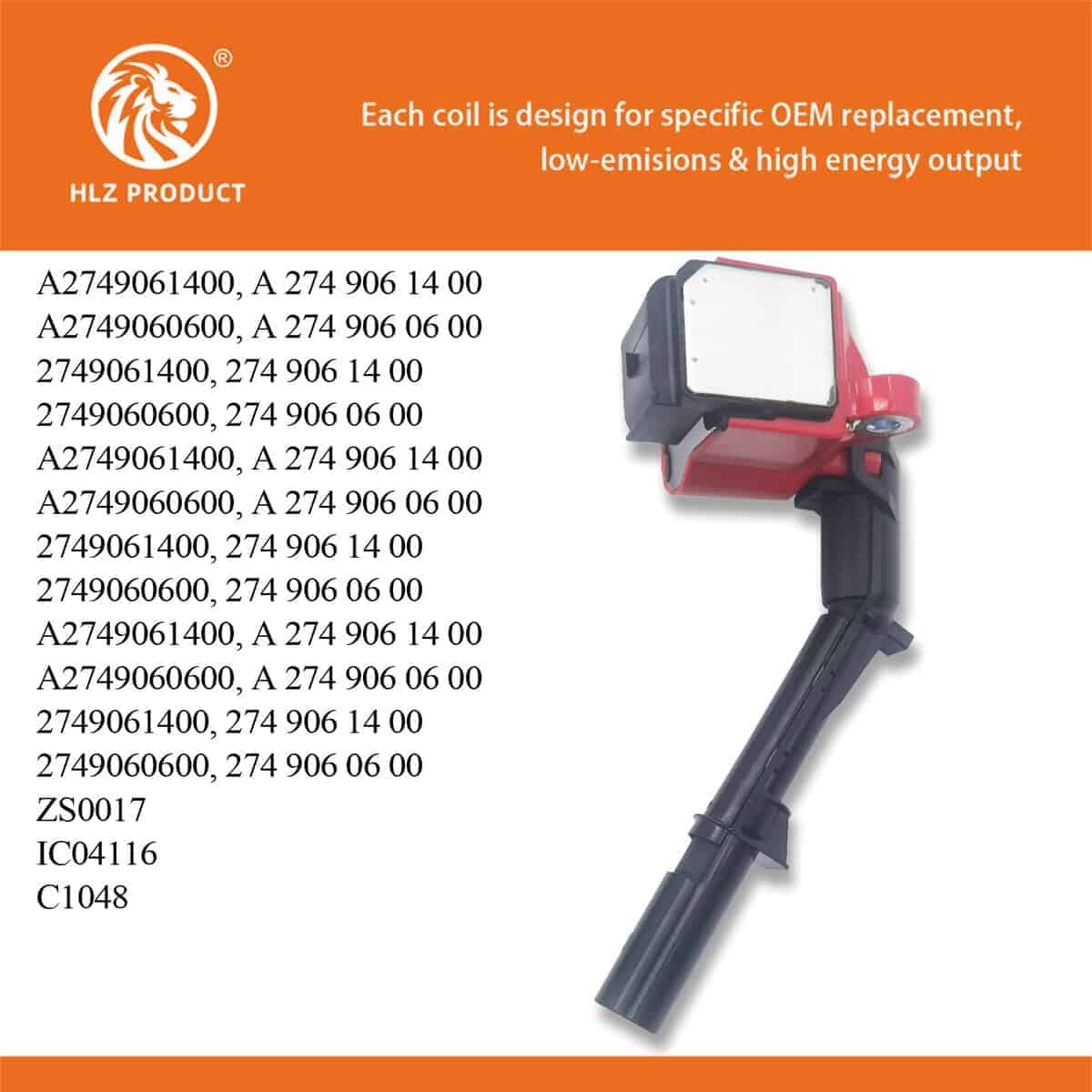 Bobinas de encendido de alta energía HLZ PRODUCT UF734 - Imagen 7