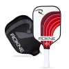 Paleta de Pickleball ROKNE Curve Classic -Flama con Funda pa