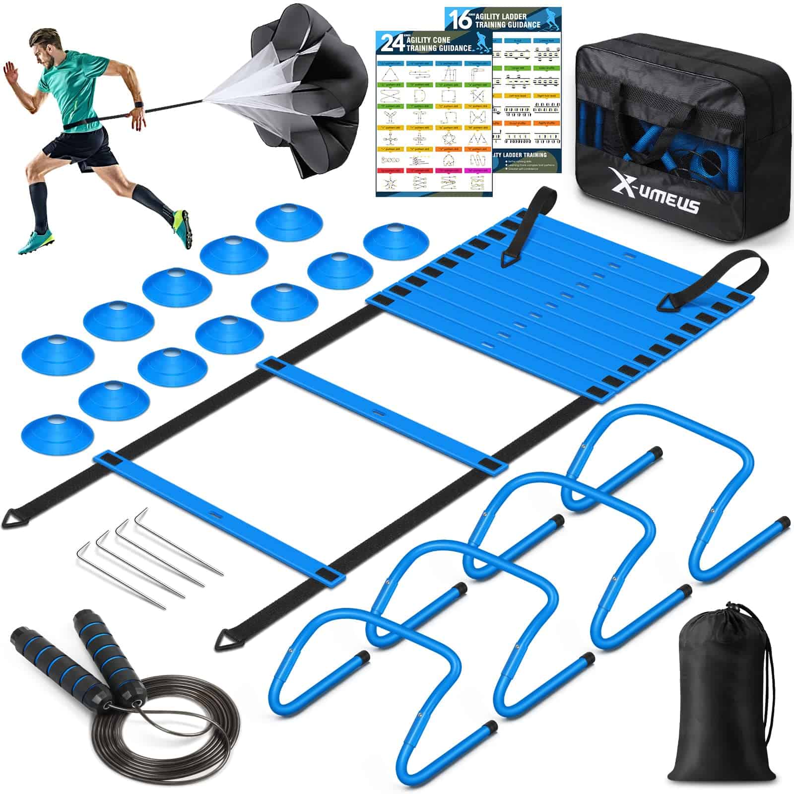 Set de Equipos de Entrenamiento de -Azul