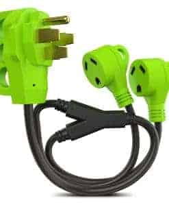 Adaptador de RV Leisure Cords de 24'' con Enchufe Macho de