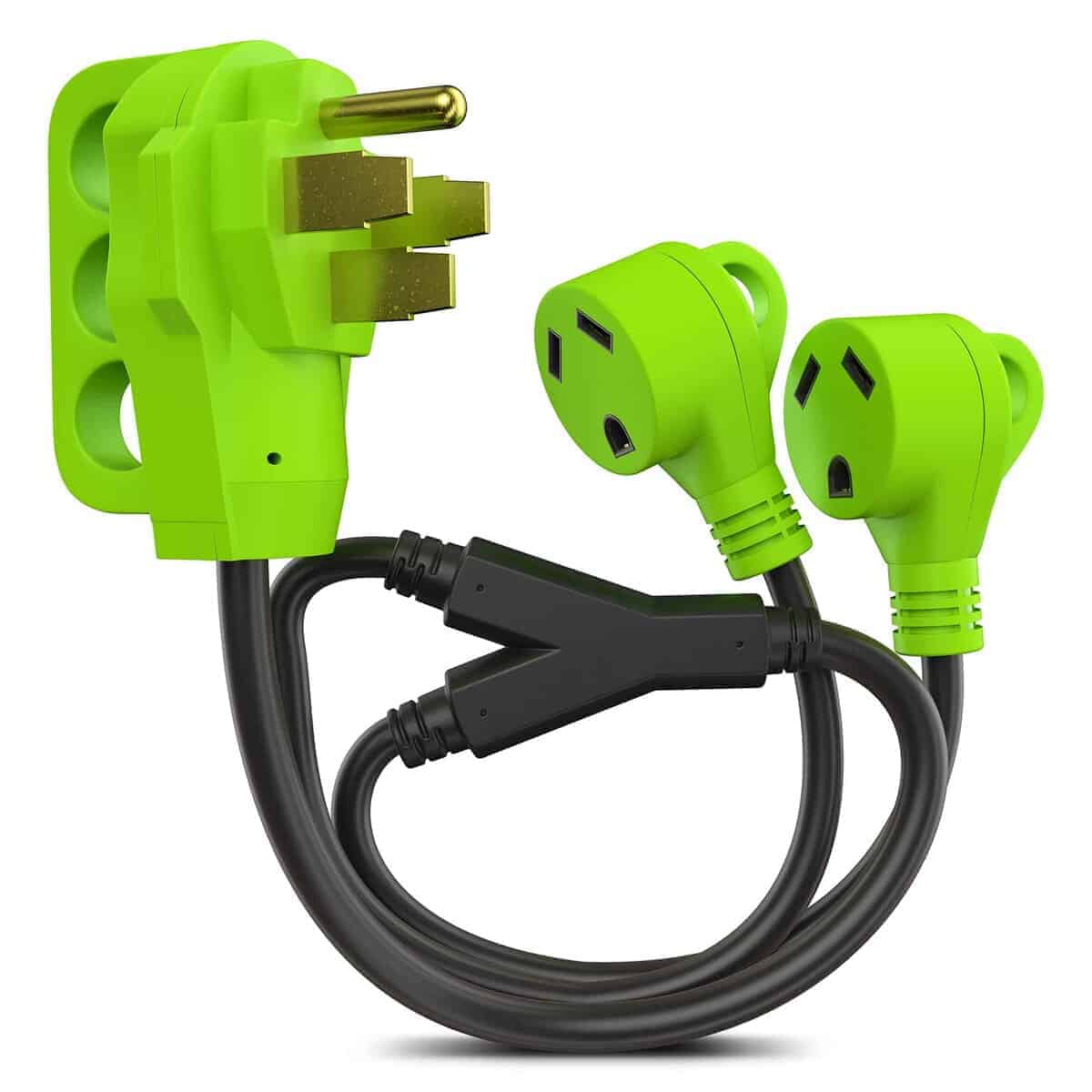 Adaptador de RV Leisure Cords de 24'' con Enchufe Macho de