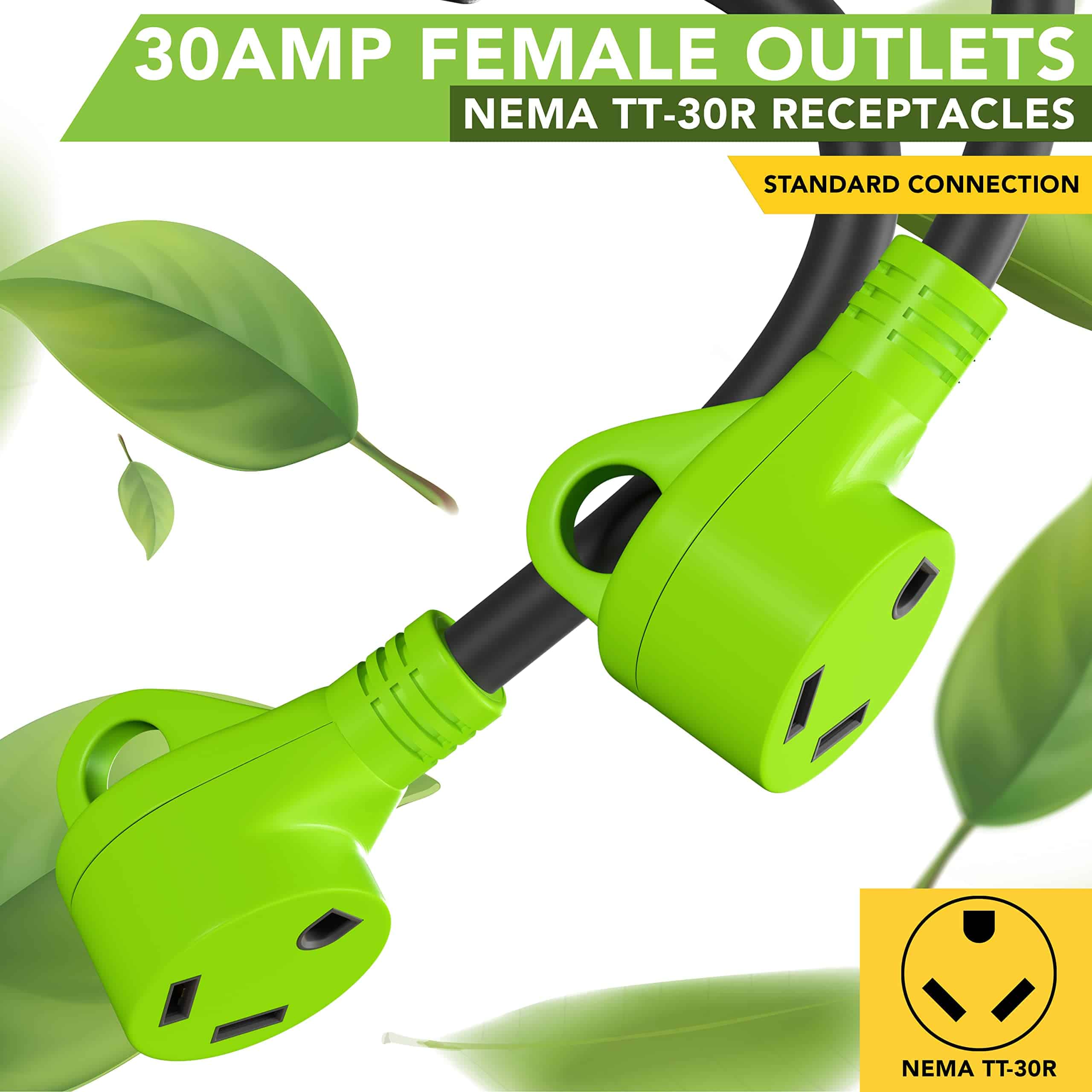 Adaptador de RV Leisure Cords de 24'' con Enchufe Macho de - Imagen 4