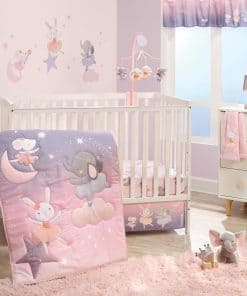 Set de ropa de cama para cuna de bebé Bailarina Minúscula
