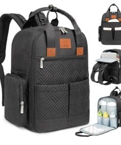 Mochila para pañales KeaBabies para niñas, niños - Bolsa de