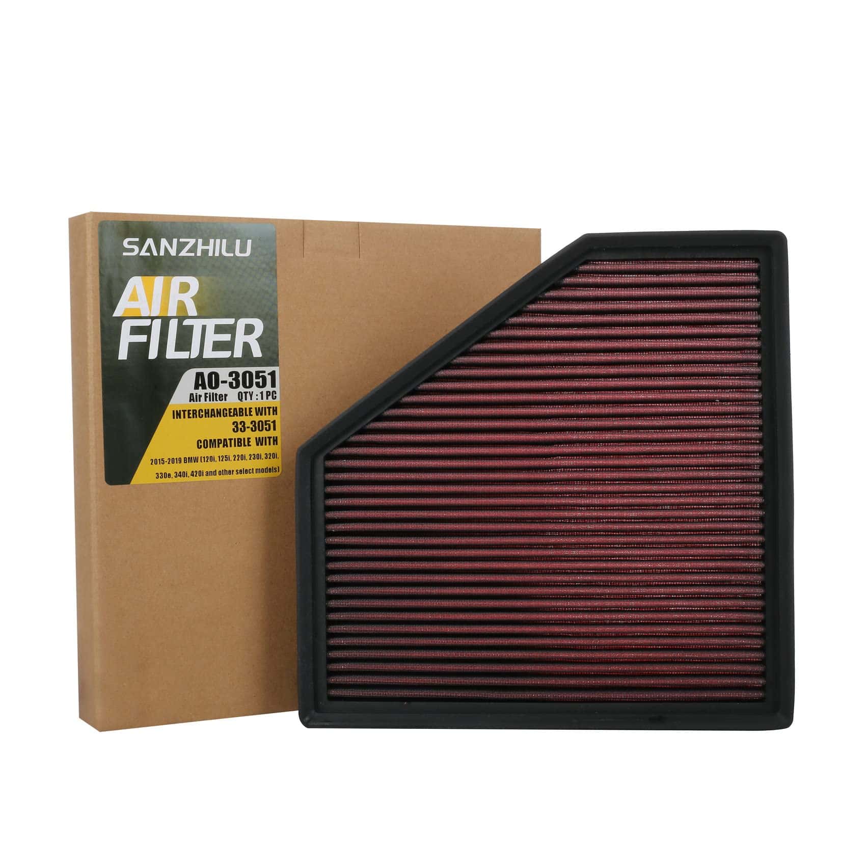 Filtro de aire (Aceitado) SANZHILU AO-3051 Reemplace - Imagen 10