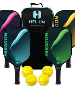 Set de 4 palas de pickleball Helium - Certificadas por la