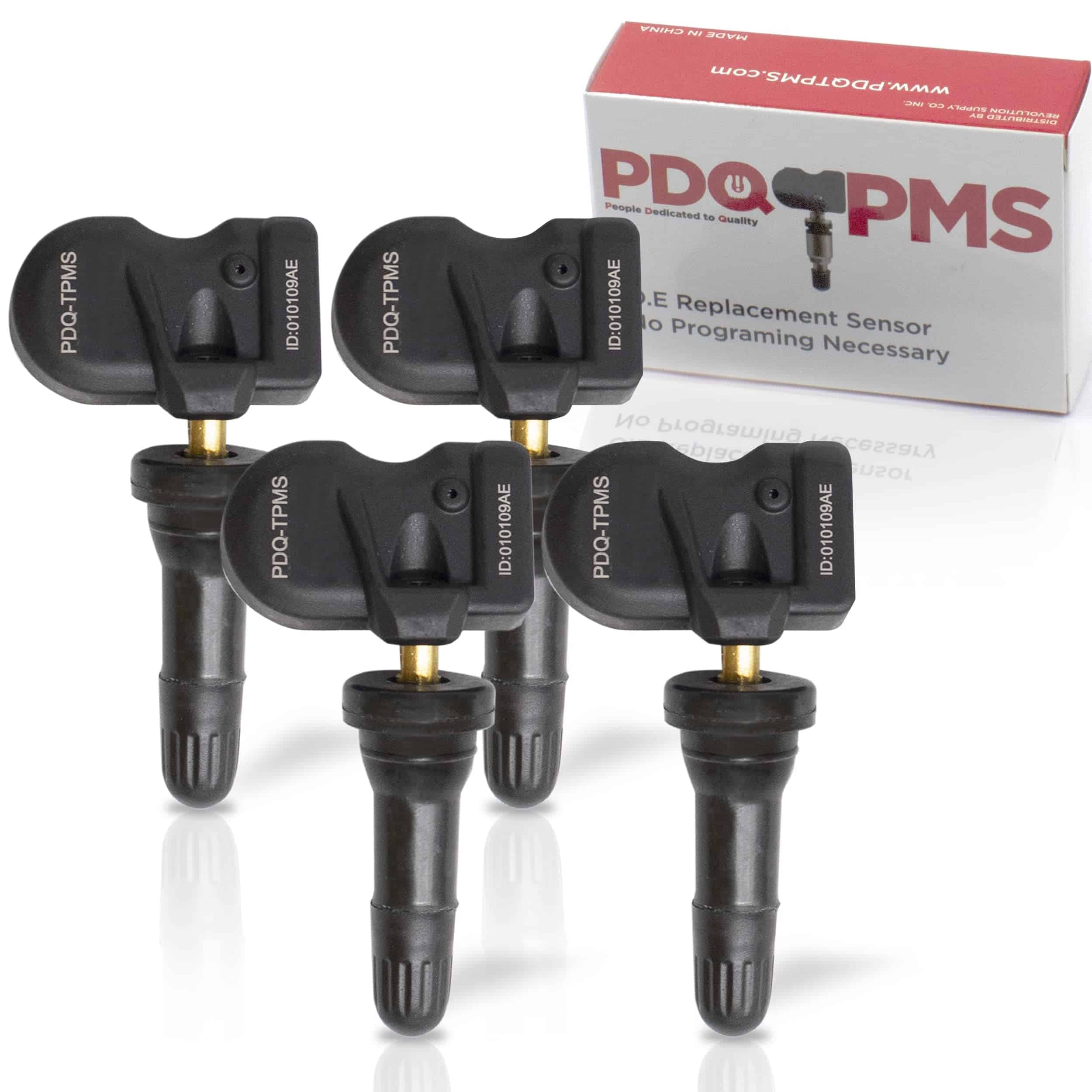 Sensor de presión de neumáticos PDQ TPMS 433 MHZ Paquete de