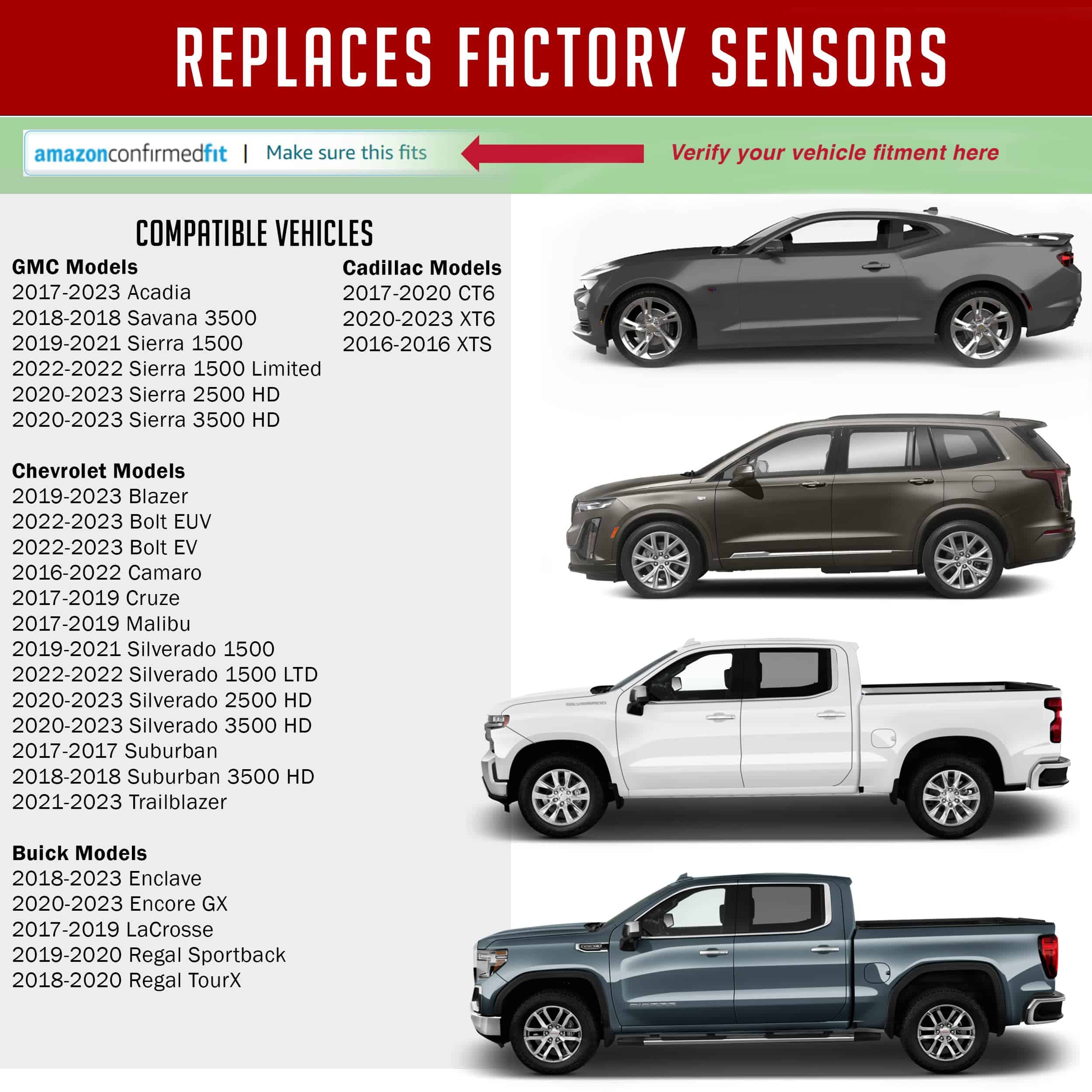 Sensor de presión de neumáticos PDQ TPMS 433 MHZ Paquete de - Imagen 6