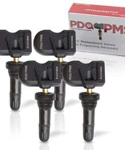 Sensor de presión de neumáticos PDQ TPMS 433 MHZ 4 paquetes