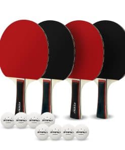 Paletas de Ping Pong ZTTENLLY con Pelotas - Mejor Control y