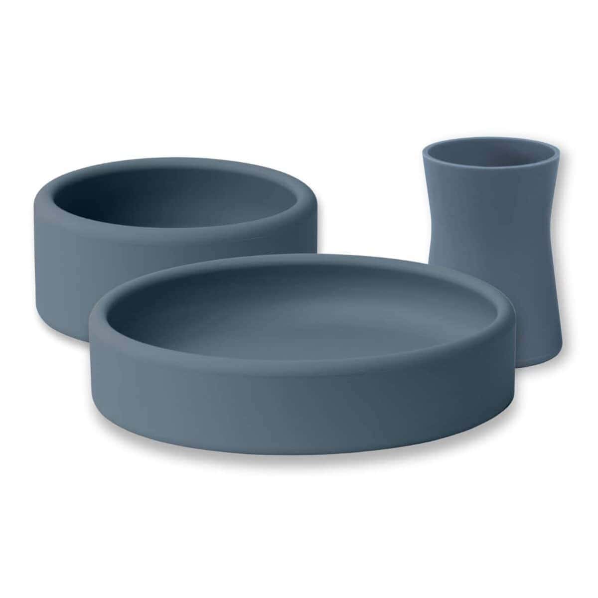 Set de Platos, Cuencos y Tazas de Silicona APLAINR para