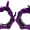 GW Tech Barbell Clamps 2 pulgadas, Collares de -Morado