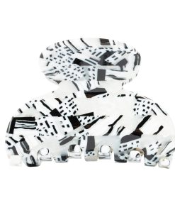 Francia Luxe Pequeño Broche de Garra de Alta Costura,