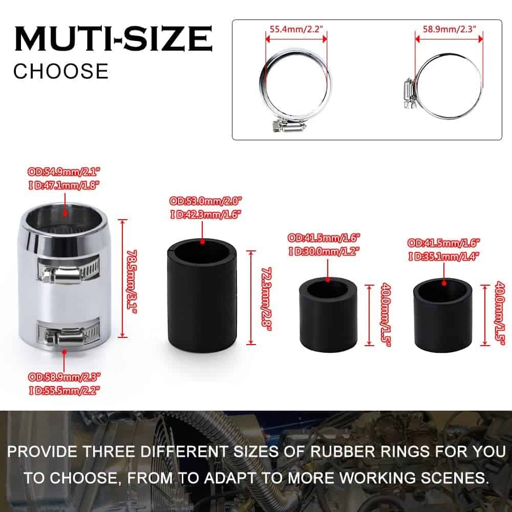 Kit de Manguera de Refrigerante de Radiador Flexible - Imagen 3