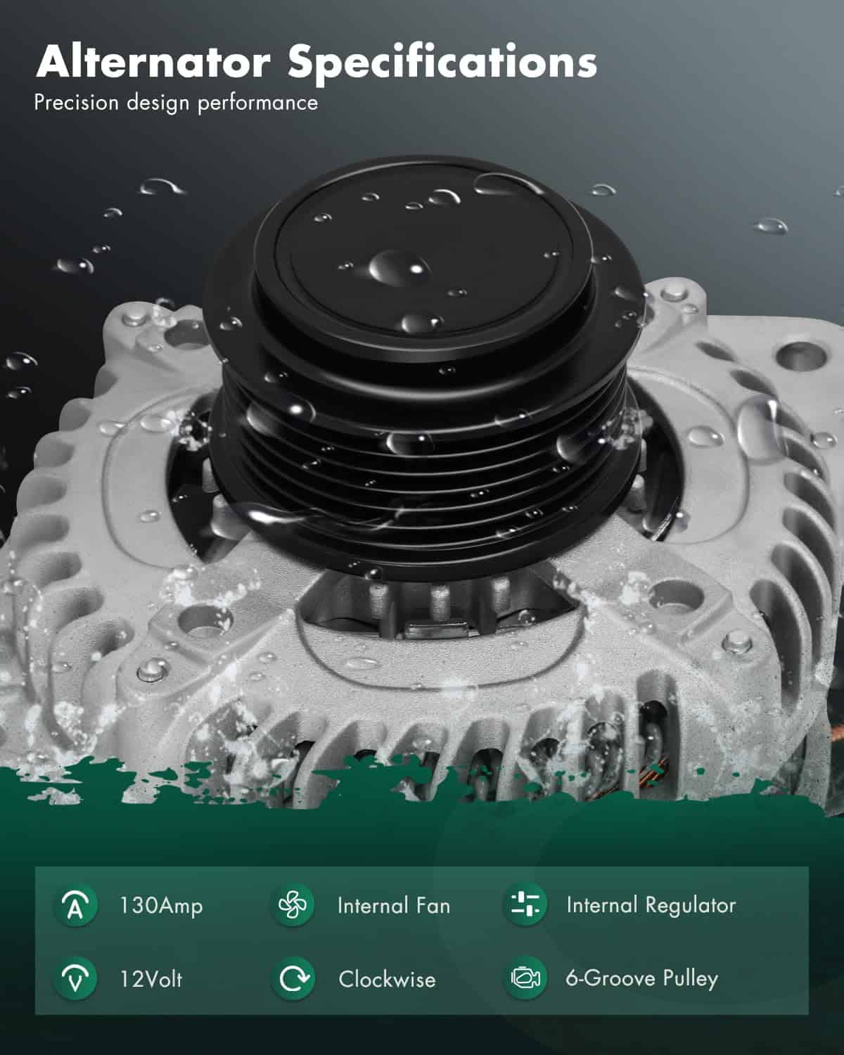Alternador de Repuesto SCITOO para Honda Odyssey 2014-2017 - Imagen 3