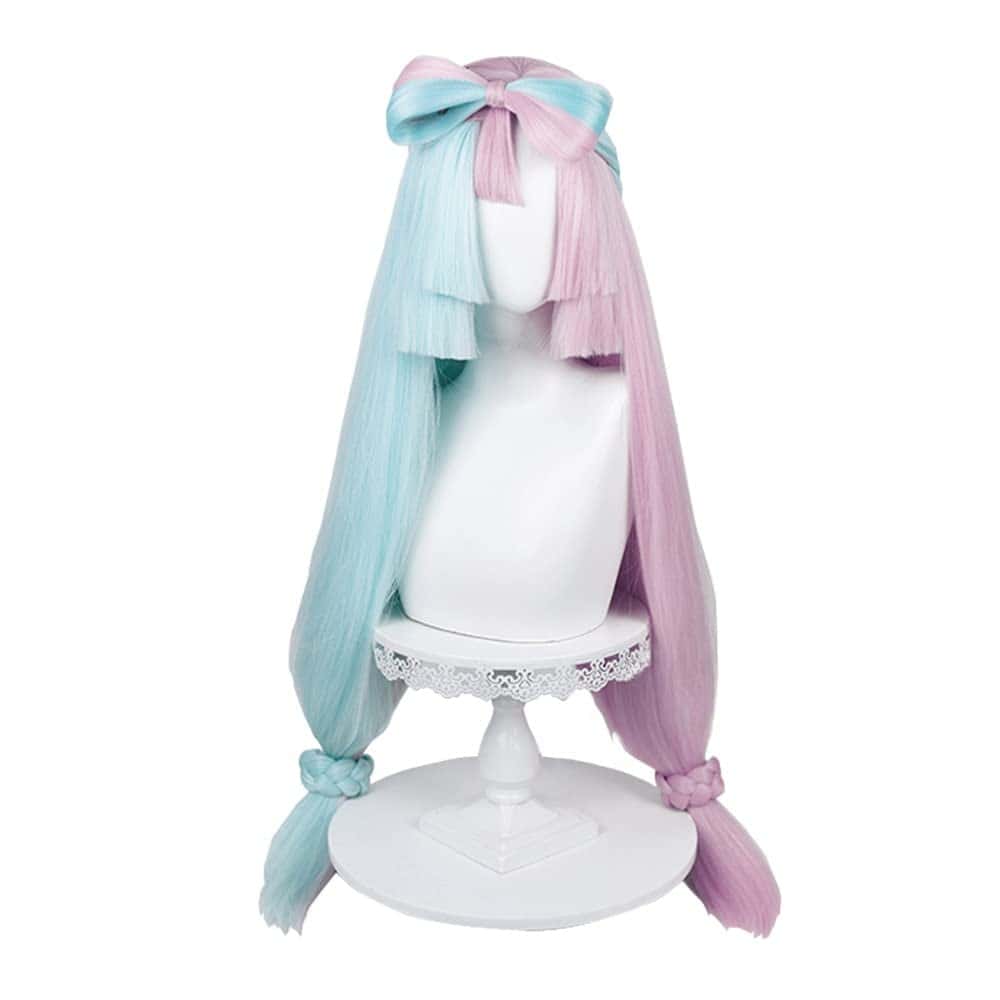 Pelucas de Cosplay Natural de 95cm de Pelo Lacio Sintético