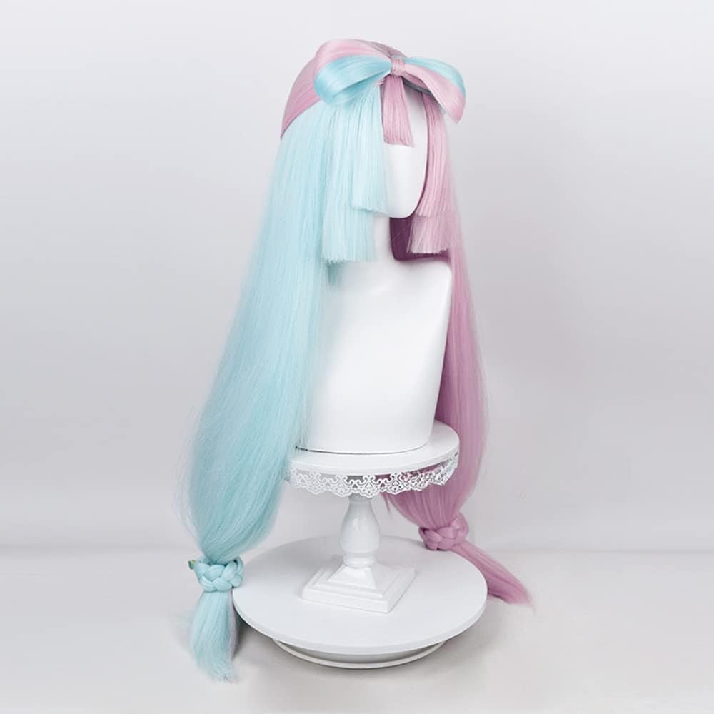 Pelucas de Cosplay Natural de 95cm de Pelo Lacio Sintético - Imagen 5