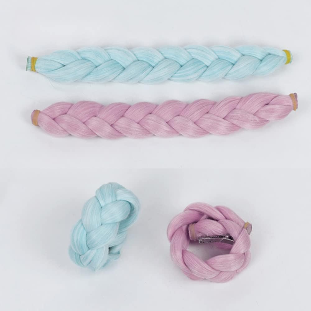 Pelucas de Cosplay Natural de 95cm de Pelo Lacio Sintético - Imagen 8