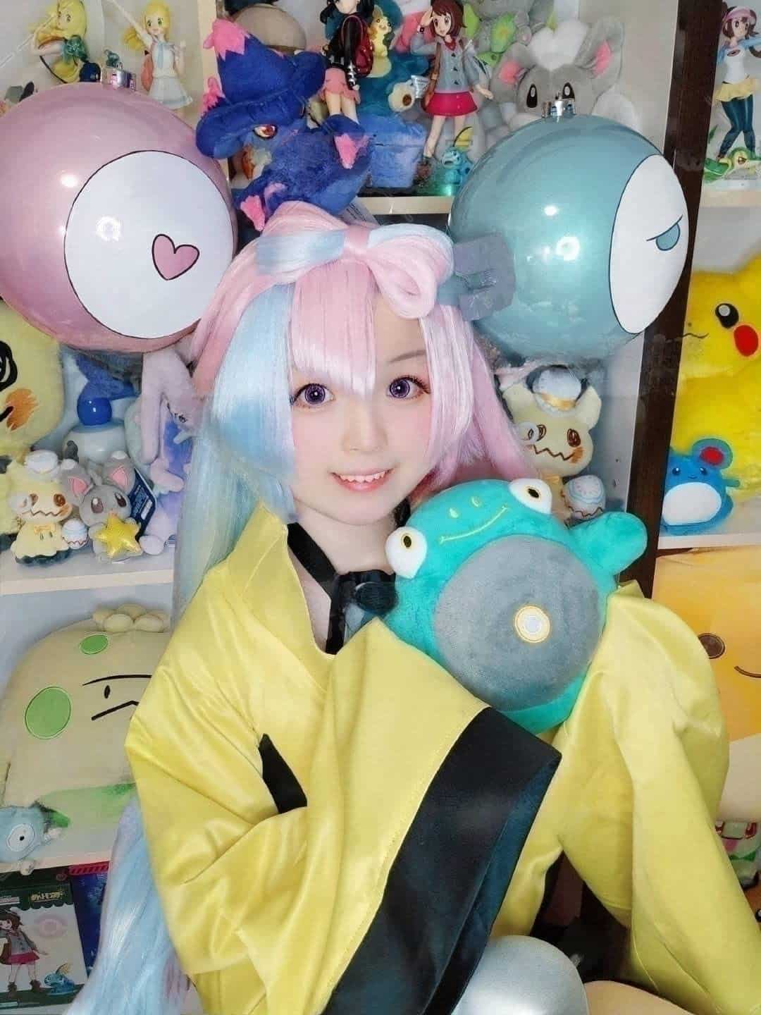 Pelucas de Cosplay Natural de 95cm de Pelo Lacio Sintético - Imagen 3