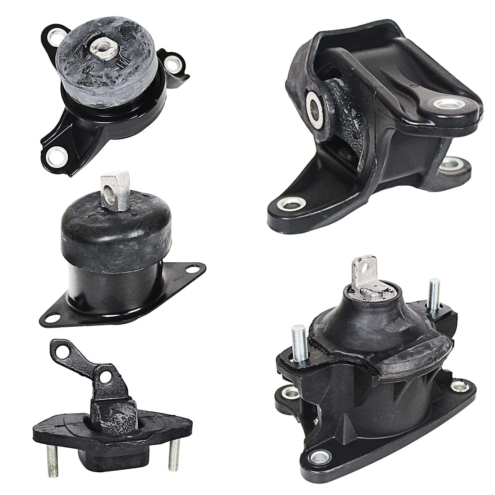 Conjunto de 5 soportes de motor Arokzn compatible con Honda