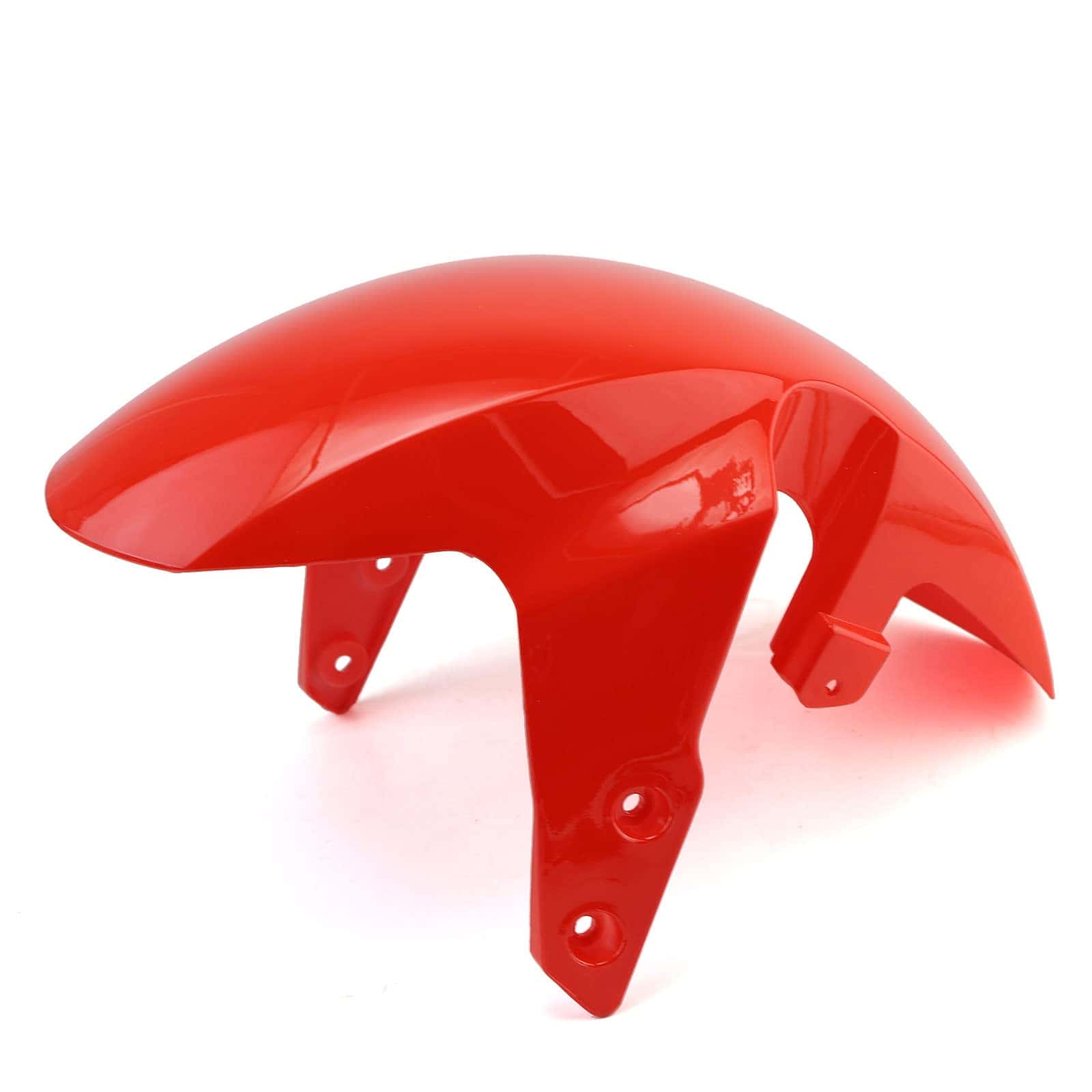 Guardabarros Delantero Rojo para Motocicleta Mokuo Ajuste