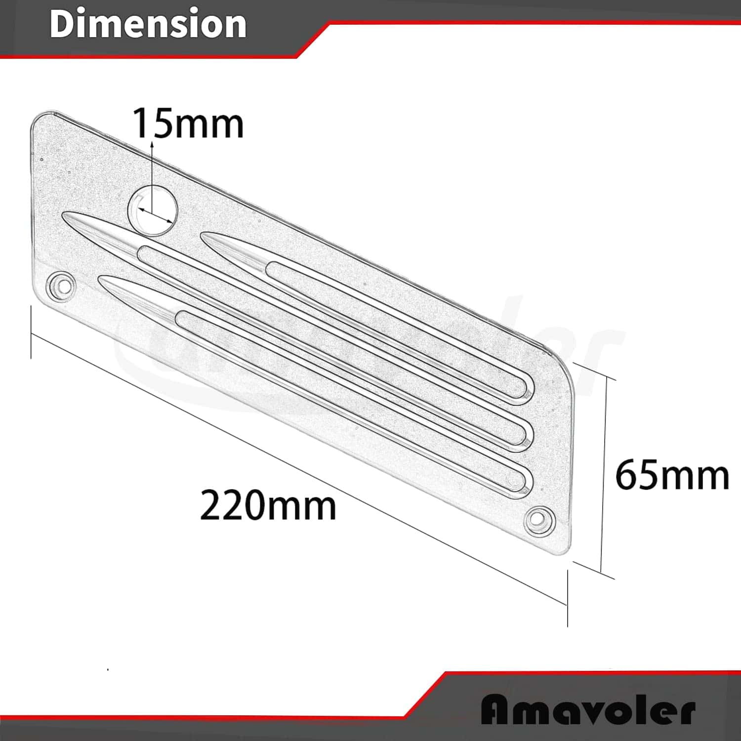 Amavoler Funda de cierre de cierre de las alforjas + 3 - Imagen 3