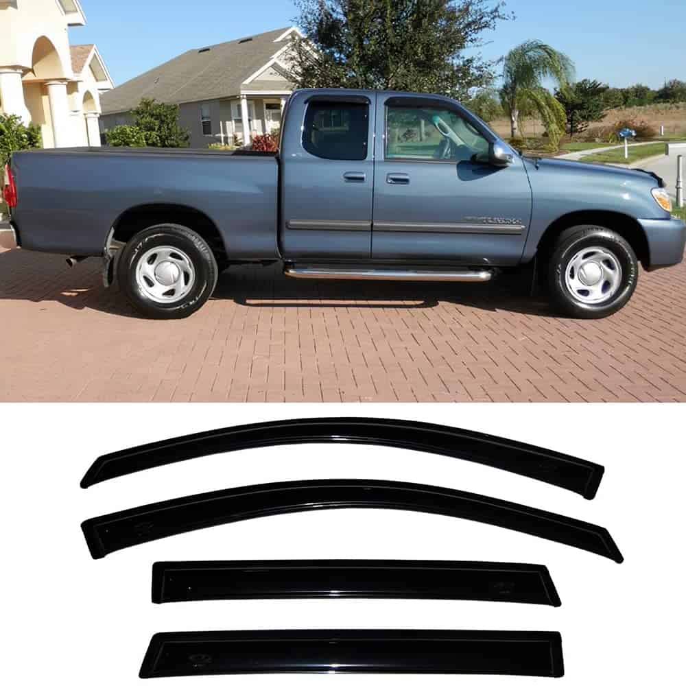 Deflector de visera para ventana lateral Deebior