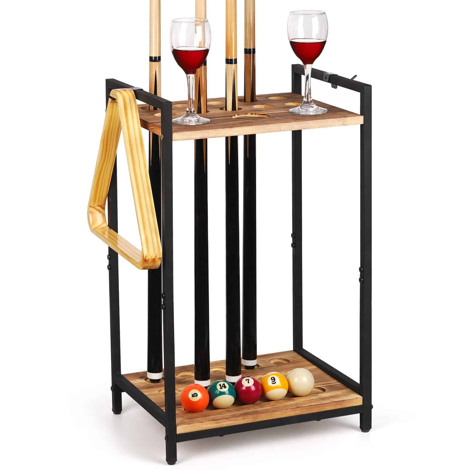 Soporte de Palo de Billar - Soporte de Pie de Palo de