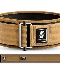 Cinturón de Levantamiento de Pesas para Hombres -Desert Tan