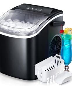 Fabricante de Hielo R.W.FLAME con Asa, 26.5 libras/24H, 9