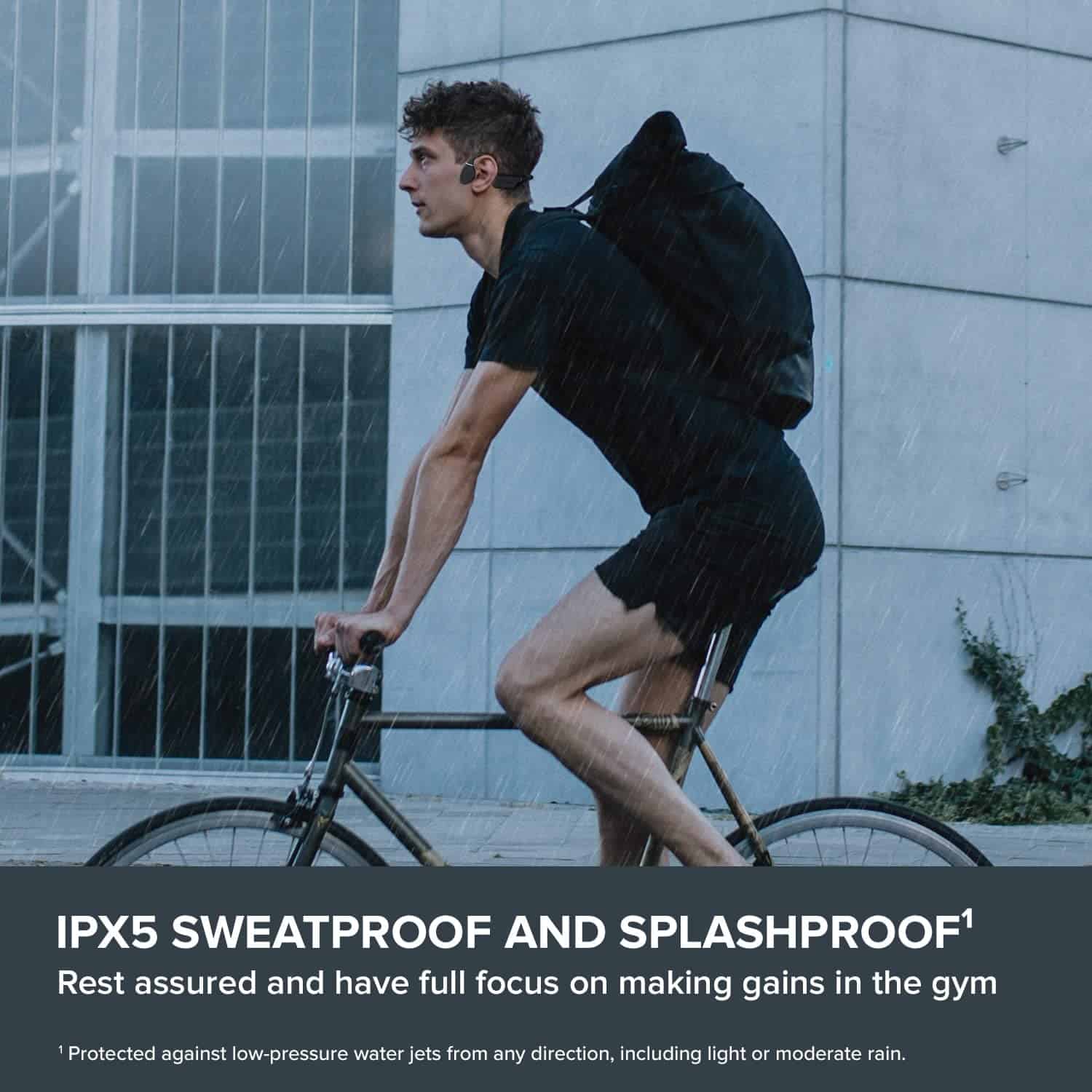 Audífonos Inalámbricos de Conducción Ósea -Gris Oscuro - Imagen 5