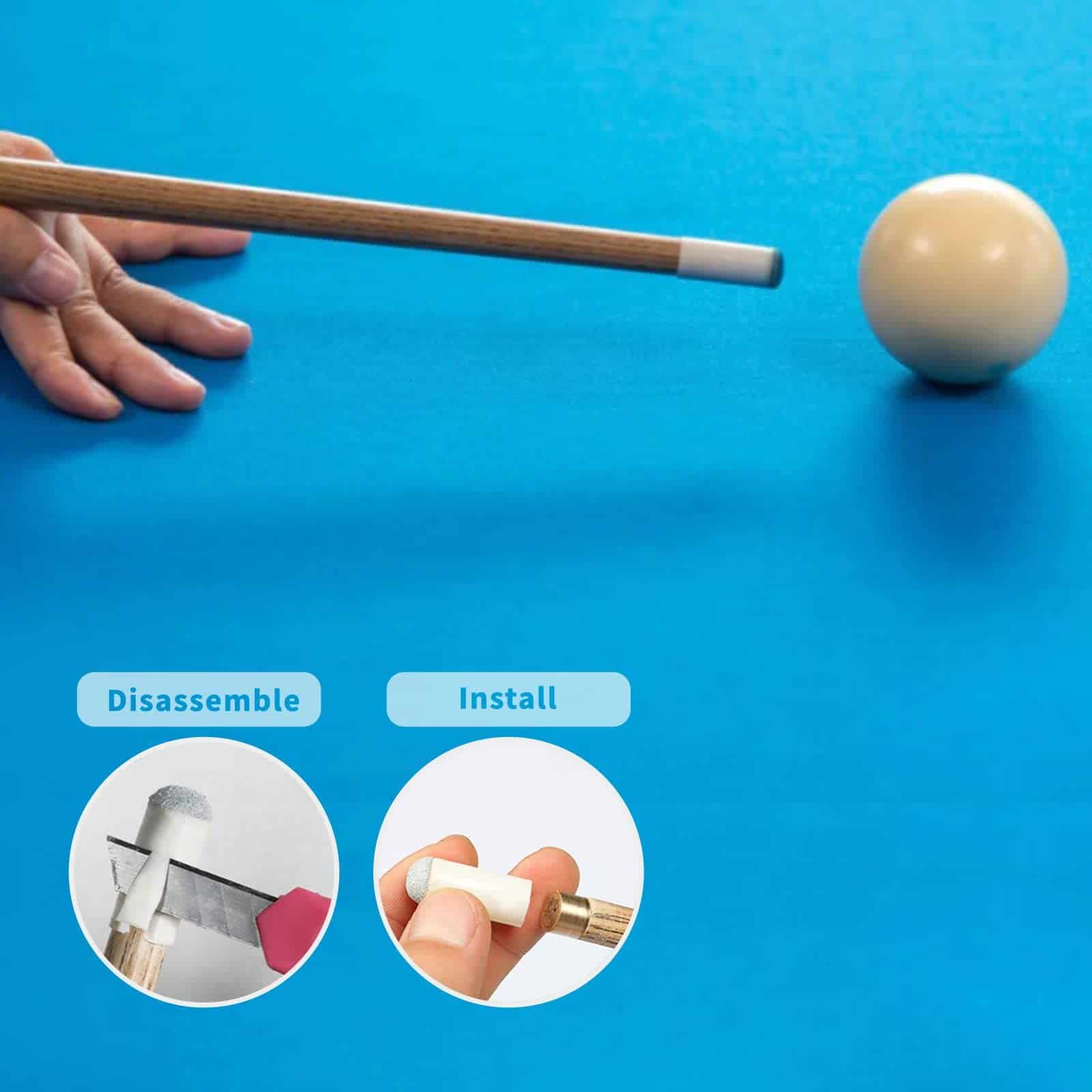 Juego de 7 Cepillos para Mesa de Billar XFVFXZZ Incluye 2 - Imagen 7