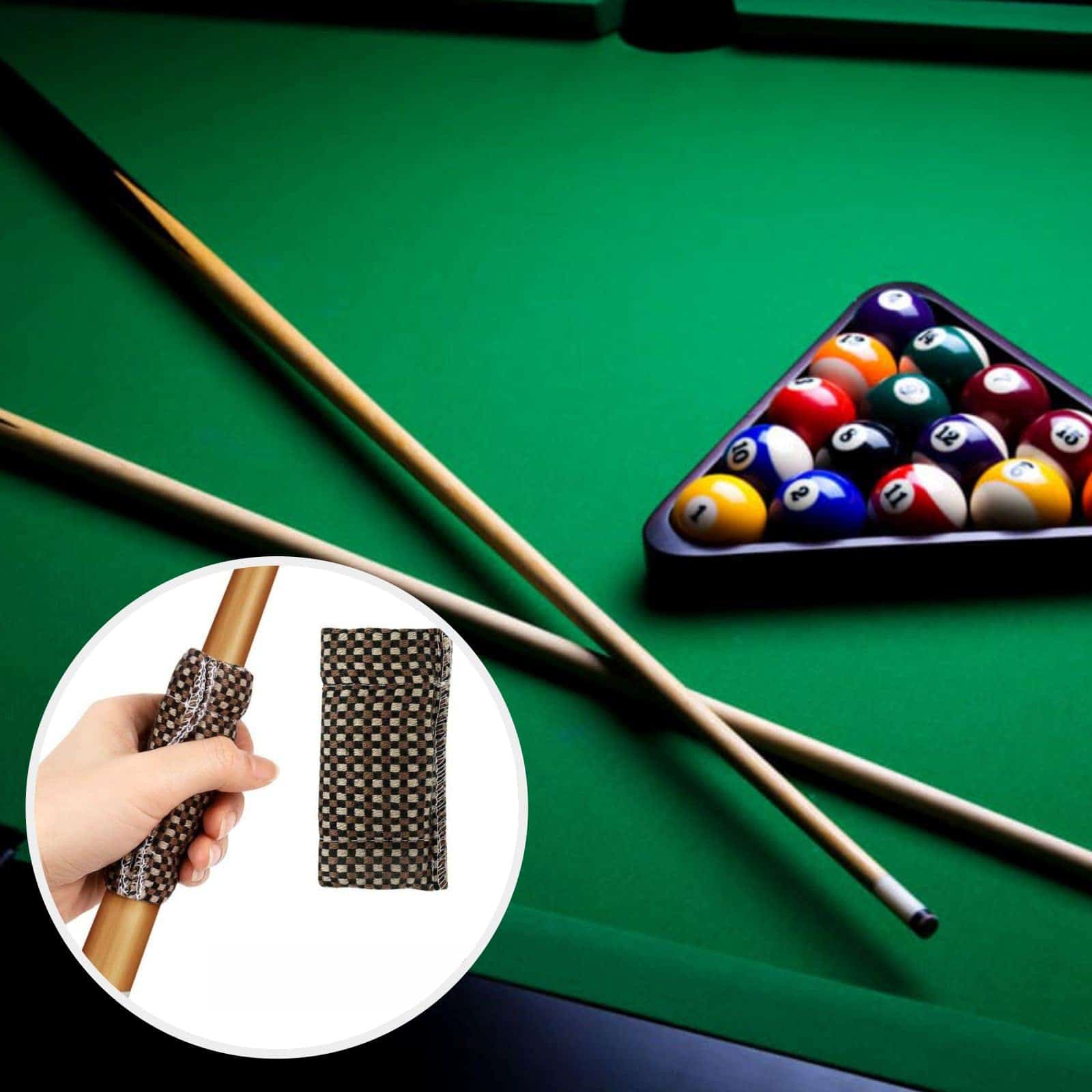 Juego de 7 Cepillos para Mesa de Billar XFVFXZZ Incluye 2 - Imagen 8