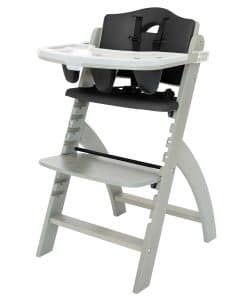 Silla Alta de Madera Abiie Beyond Junior -Madera Gris Nebulo