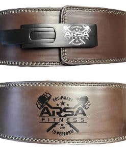 Cinturón de palanca ajustable Arsa Fitness para -Marrón