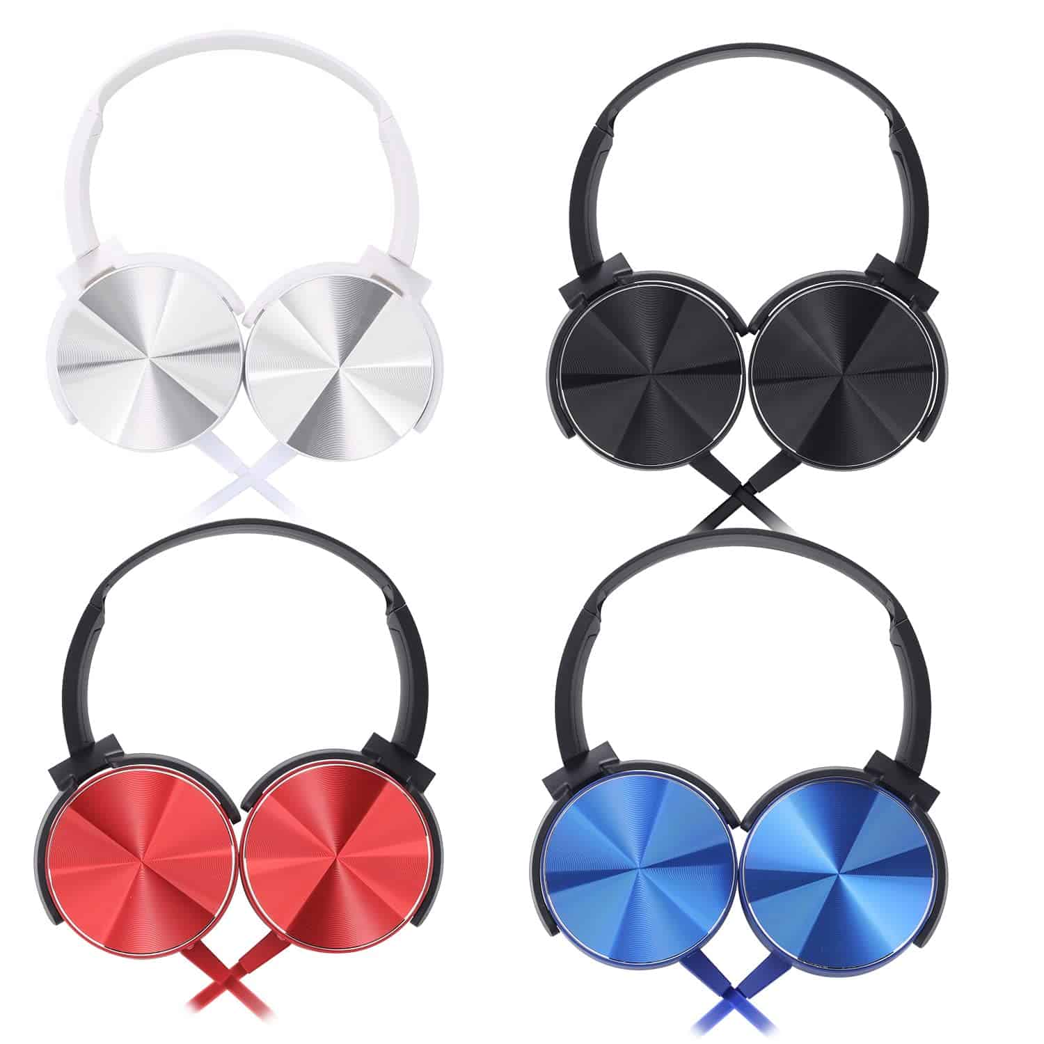 Yoley 4 Packs Auriculares para Niños en Lote para