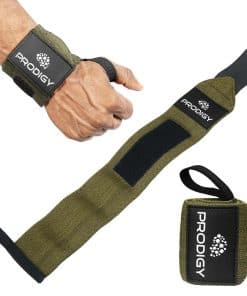 Vendas de Muñeca para Levantamiento de Pesas Premium 18"