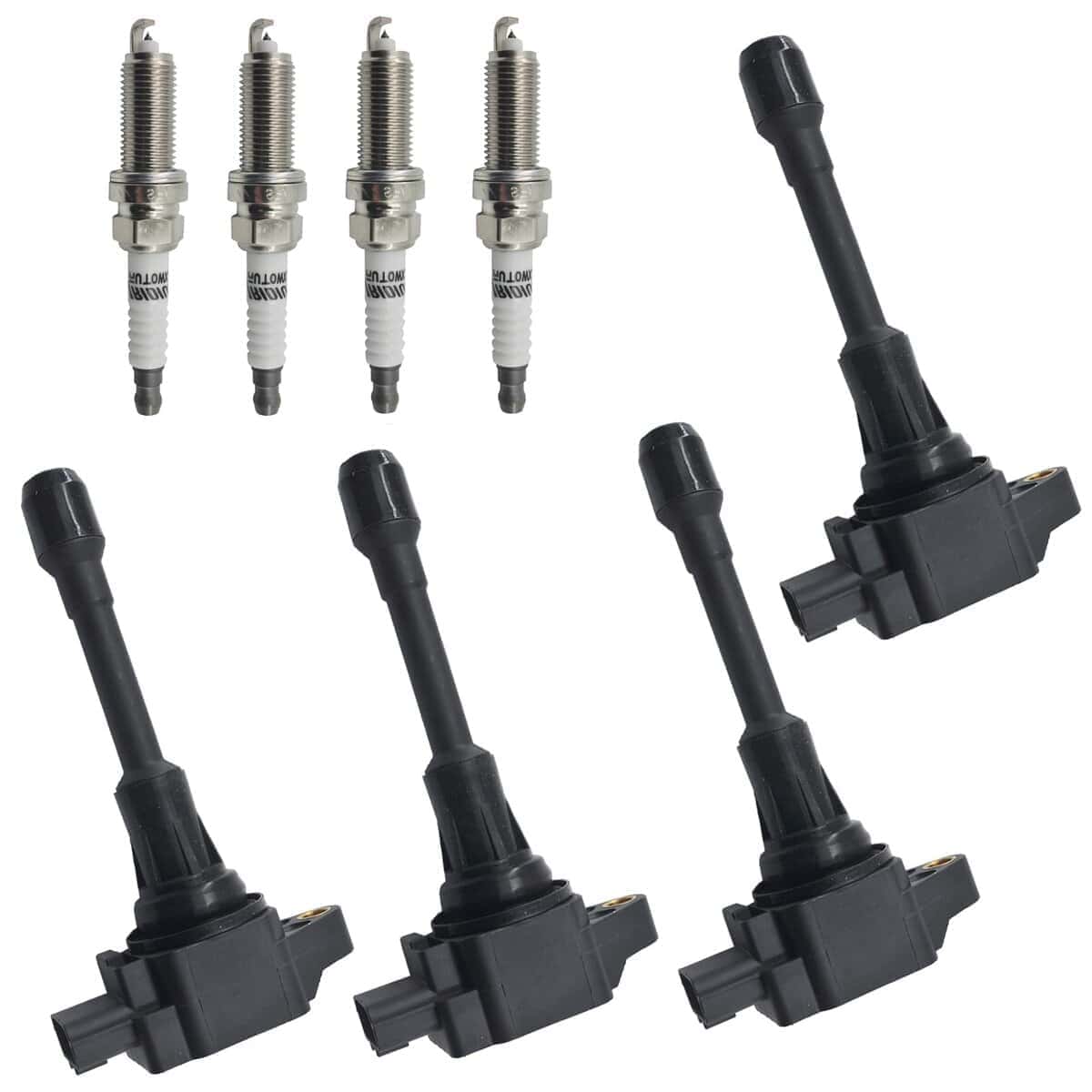 Juego de 4 bobinas de encendido de bujías de iridio