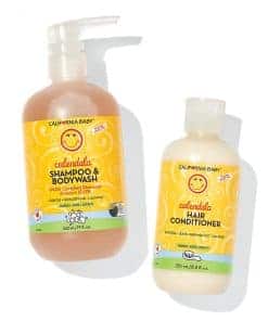 Shampoo y Acondicionador California Baby Caléndula Lavanda