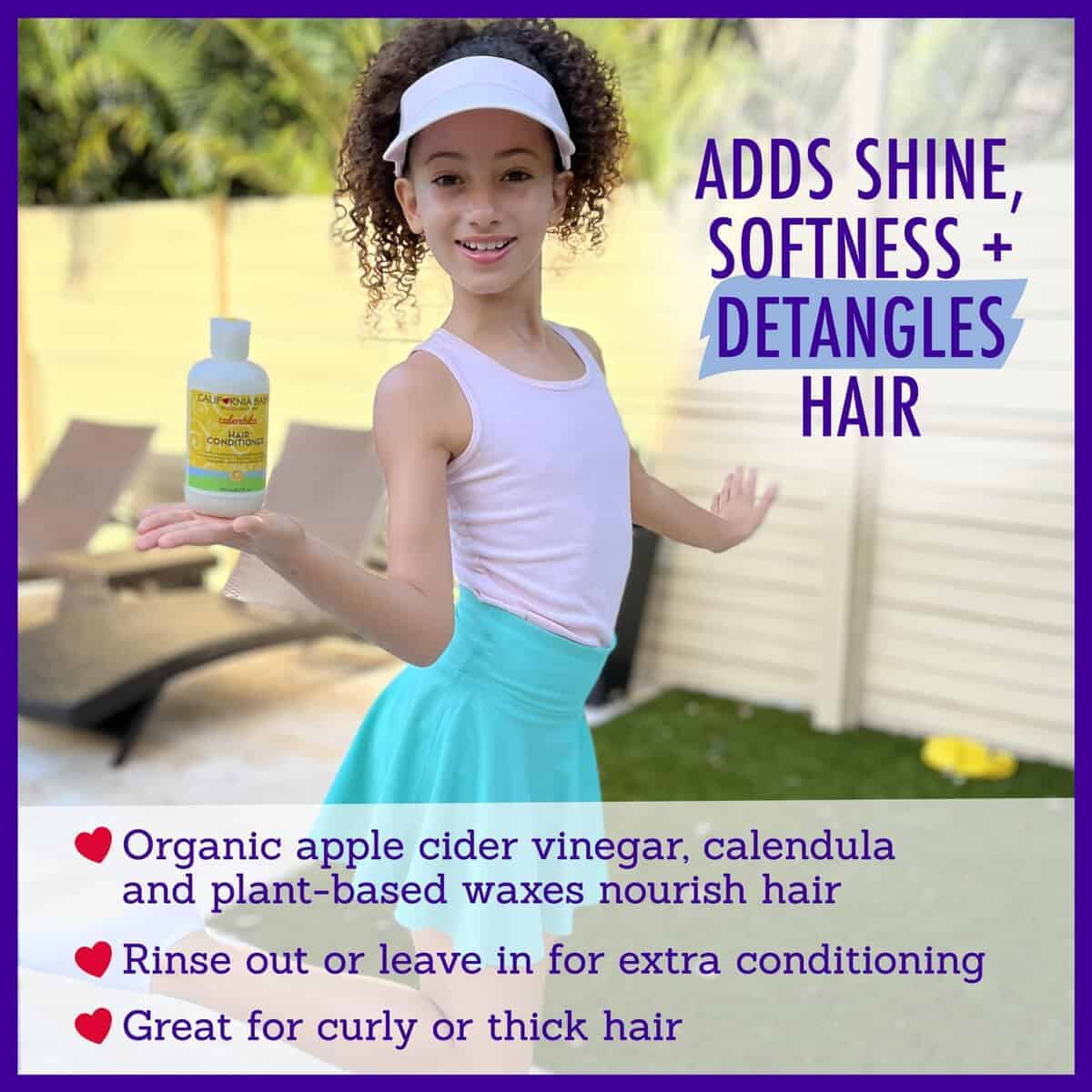 Shampoo y Acondicionador California Baby Caléndula Lavanda - Imagen 5