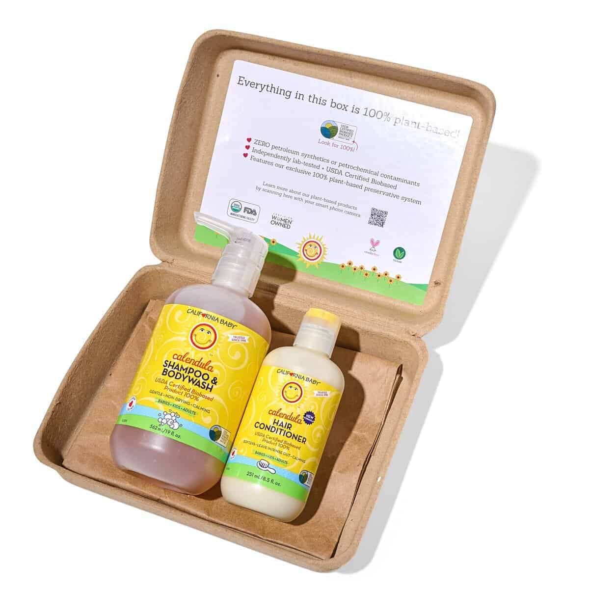 Shampoo y Acondicionador California Baby Caléndula Lavanda - Imagen 3