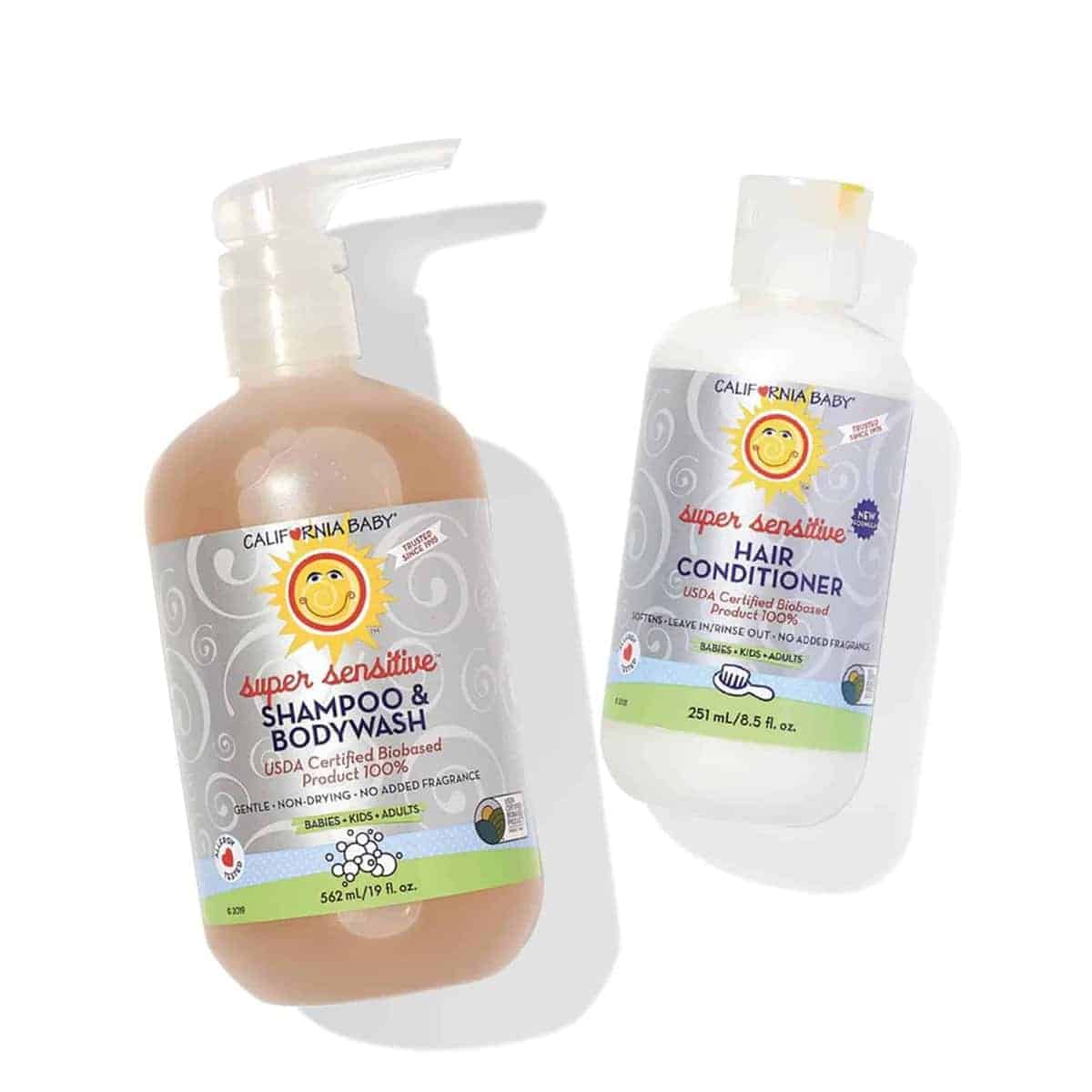 Champú y Gel de Baño Super Sensible de California Baby +