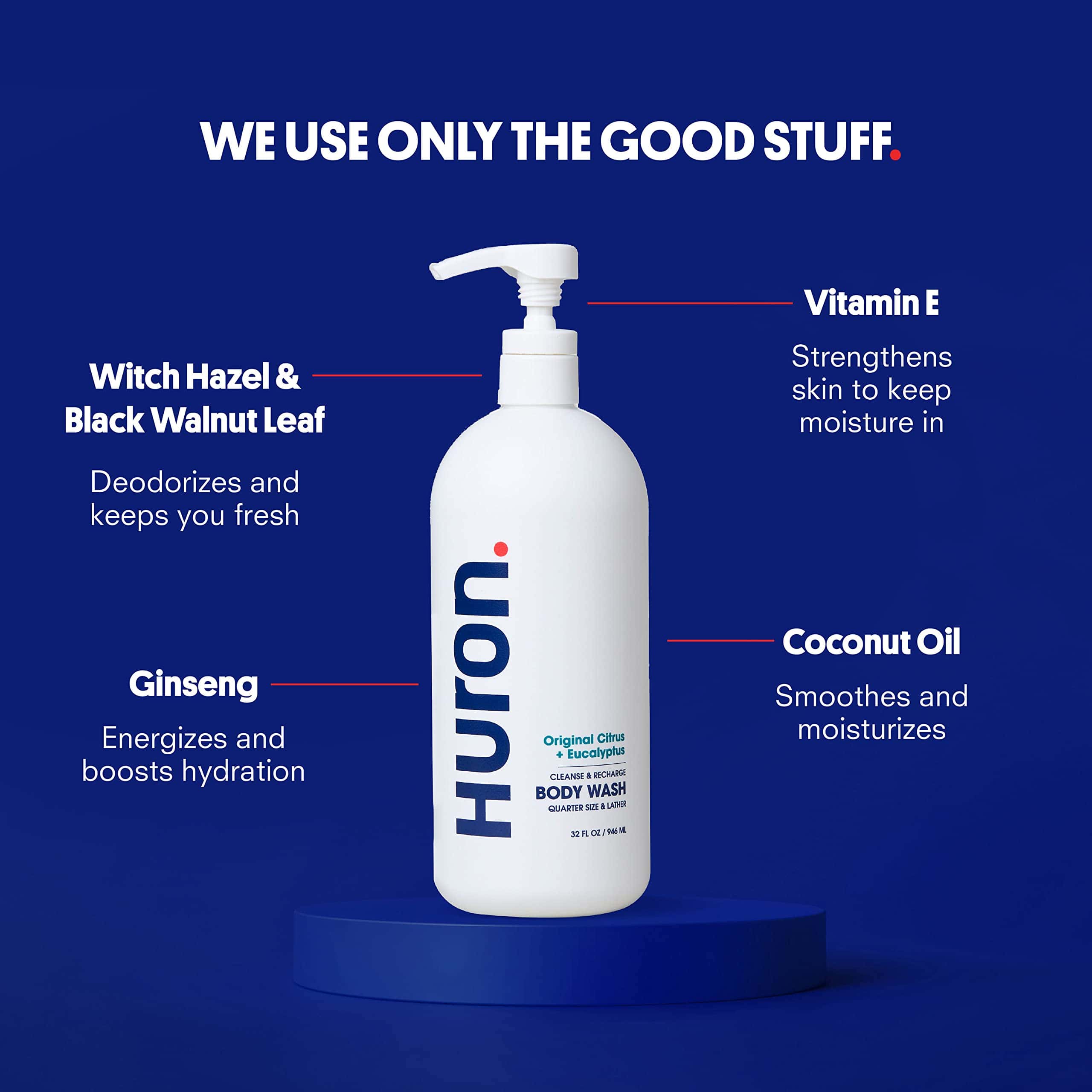 Gel de Baño Hidratante para Hombres Huron - Cítricos - Imagen 4