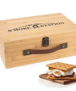 Estación de S'Mores SPARKT: Perfecto Caddy multi-bandeja de